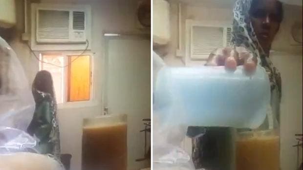 Sospechaba de su empleada y la grabó, lo que se vio en las imágenes la dejó en shock - Imagen 1