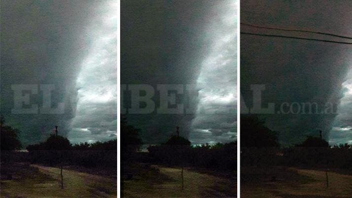 Resultado de imagen para tornado en santiago del estero 2016