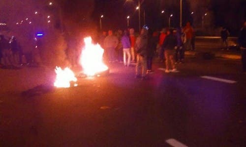 Contrabandistas protestan por controles de Gendarmería