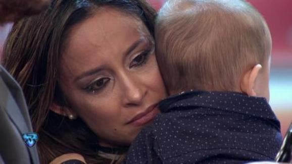 Lourdes Sánchez se cansó de las ironías y rompió en llanto
