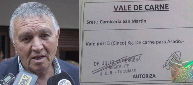 Cambiemos reparte vales de nafta y de asado en Tucumán Cambiemos reparte vales de nafta y de asado en Tucumán