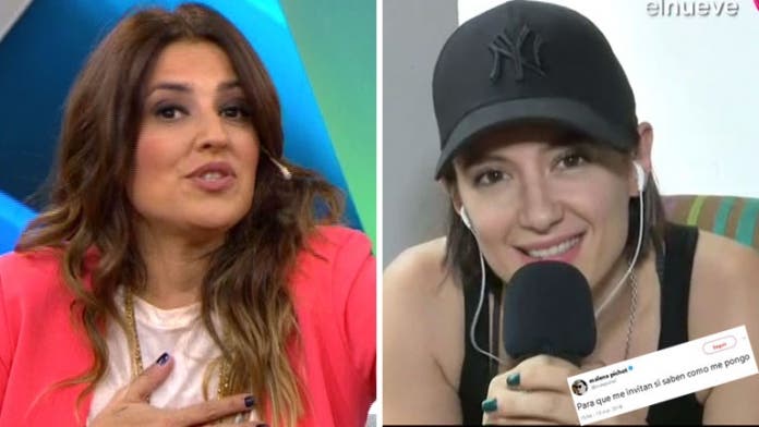 Maju Lozano se sintió incómoda y cortó un móvil con Malena Pichot