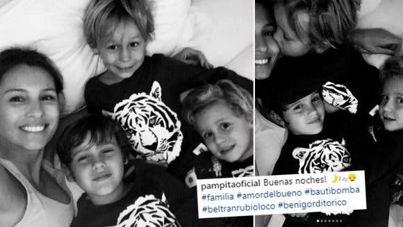 El tierno mensaje de Pampita a Pico Mónaco en su cumpleaños