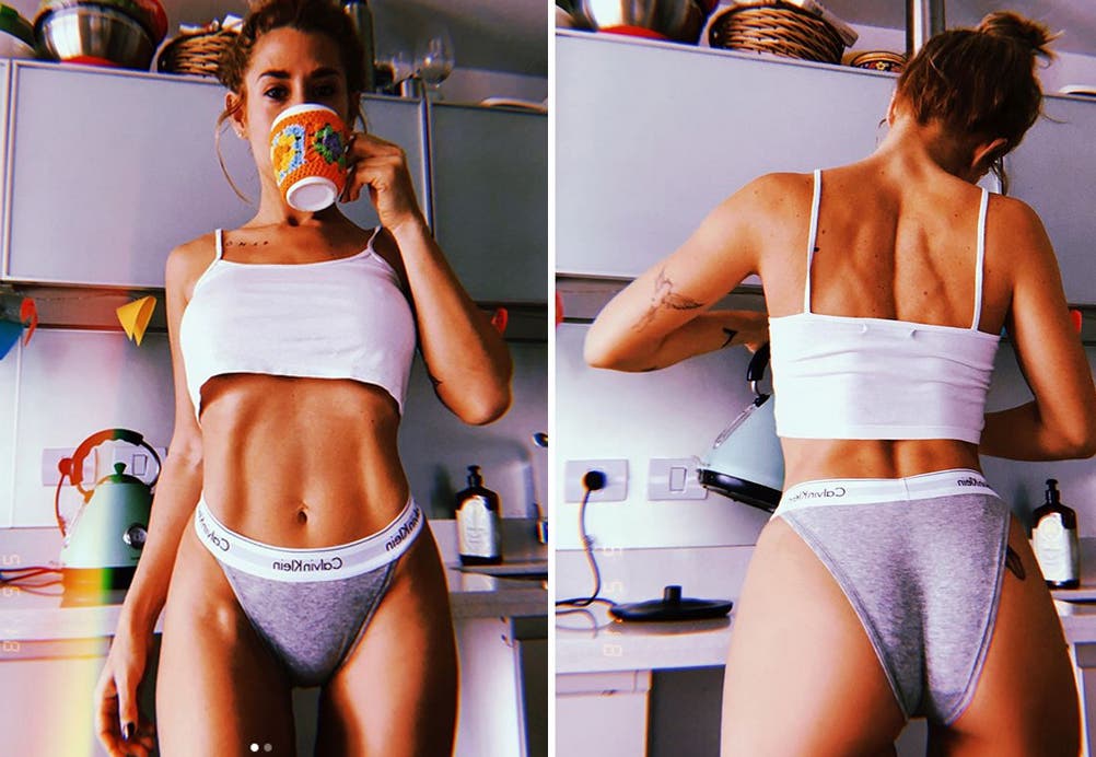 Jimena Barón cruzó a un fan que la criticó por sus fotos