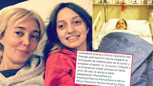 Marisa Brel confirmó que su hija tiene un tumor