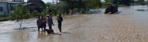 Cuatro pueblos de la localidad de Monteagudo están bajo el agua - Contexto