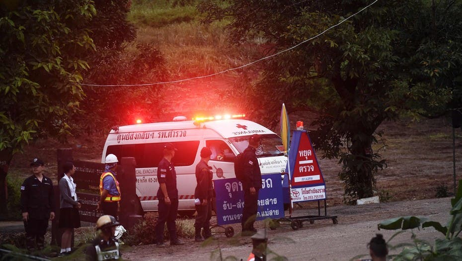 Octavo niño rescatado de la cueva en Tailandia