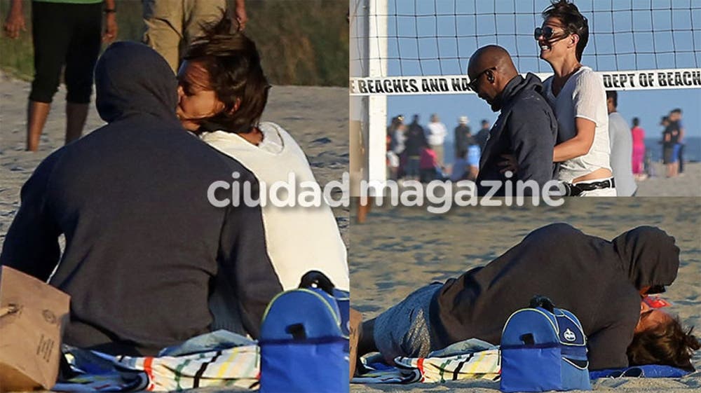 Jamie Foxx y Katie Holmes muestran su amor en público
