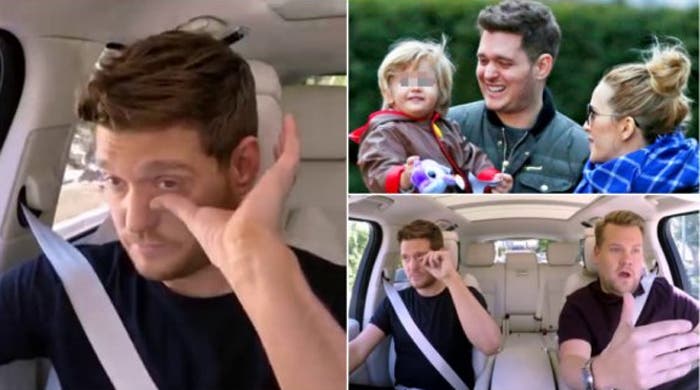 Michael Bublé se quebró al hablar sobre el cáncer de Noah