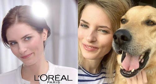 Famosa modelo adopta un perro y a los días le desfigura la cara Famosa modelo adopta un perro y a los días le desfigura la cara