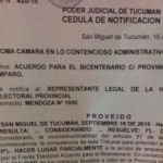 LEALO PRIMERO EN CONTEXTO: NULIDAD DE LA ELECCION PARA TODOS LOS CARGOS Y NUEVOS COMICIOS EN TUCUMAN
