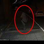 Fotografió a un fantasma vagando en medio de un túnel