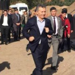 Macri pasó corriendo por Tucumán