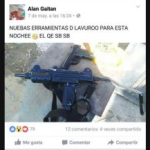 Subía a Facebook fotos de sus armas y mostraba como robaba