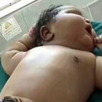 Nació la bebé MAS GRANDE DEL MUNDO: pesa 7 kilos