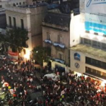 Los hinchas de San Martín llenaron la plaza para festejar el ASCENSO