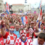 Las fotos del gran recibimiento de los croatas a sus 
