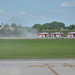 Aeropuerto de Tucumán: así fue el simulacro de accidente aéreo (FOTOS)