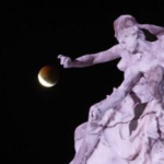 Las fotos del eclipse de luna roja alrededor del mundo