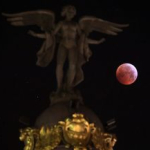 Las fotos del eclipse de luna roja alrededor del mundo