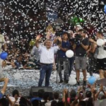 En un impresionante acto, Germán Alfaro lanzó oficialmente su candidatura