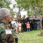 El intendente Germán Alfaro encabezó el homenaje a los Héroes de Malvinas