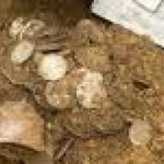 "Las monedas de plata estaban en todos lados": encontró un valioso tesoro con un detector