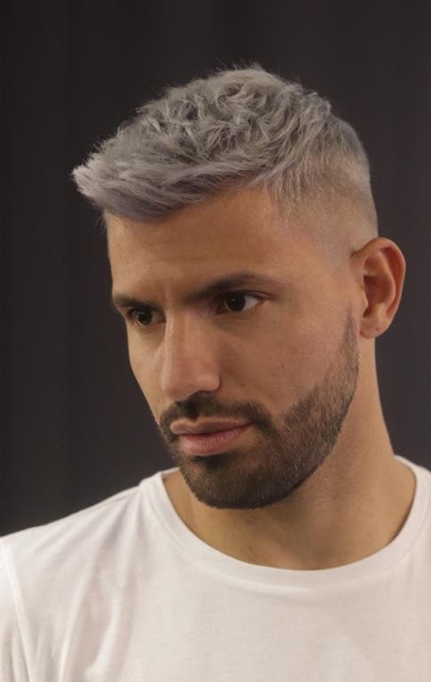 El impactante y radical cambio de look del Kun Agüero ...