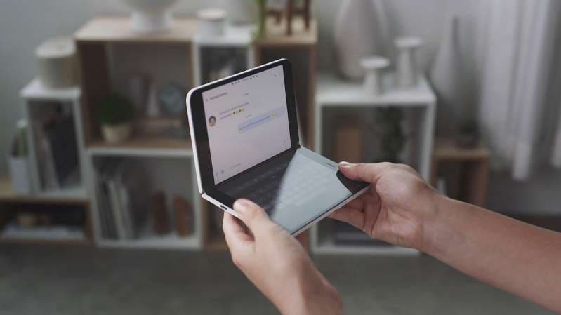 Microsoft presentó su novedoso celular plegable: Surface Duo
