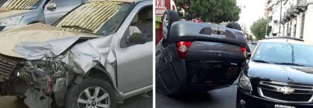 Buenos Aires: conocido futbolista se mandó en contramano en el Metrobus y chocó a otro auto - Contexto