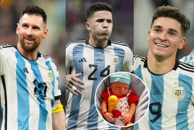 Su hijo nació cuando la Selección Argentina ganó el Mundial y le puso el  nombre de tres jugadores | Contexto Tucuman