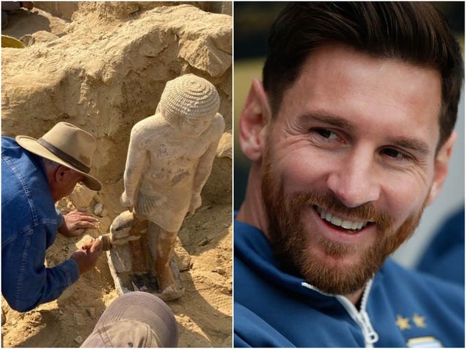 Encontraron unas estatuas egipcias de hace 4300 años y descubrieron que