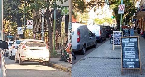Comercios con estacionamiento exclusivo en la avenida Juan B. Justo y